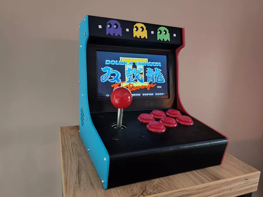 Mini borne d’arcade rétro imprimée en 3D