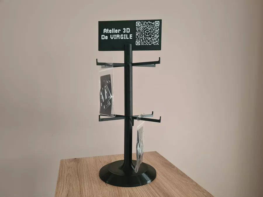 Support de bureau fabriqué sur mesure