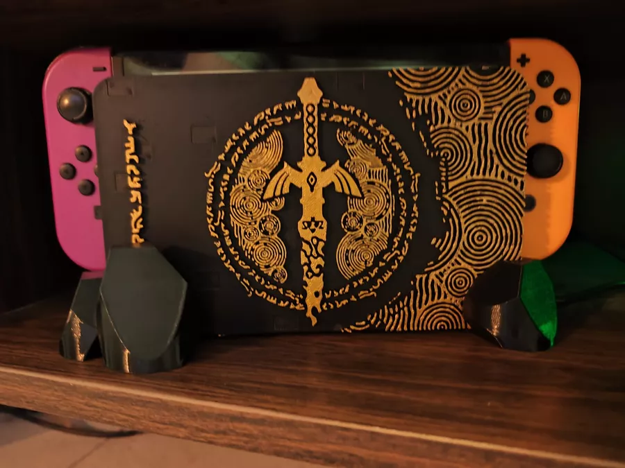 Décoration lumineuse pour console portable